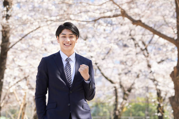 日本人ビジネスマン - カッコいい社会人 ストックフォトと画像